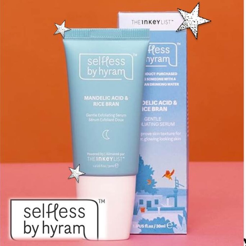 NIB Selfless by Hyram Mandelic Acid & Rice Bran Gentle Exfoliating Serum